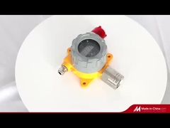 كاشف تسرب غاز صناعي ثابت 18ما للغازات السامة والقابلة للاشتعال