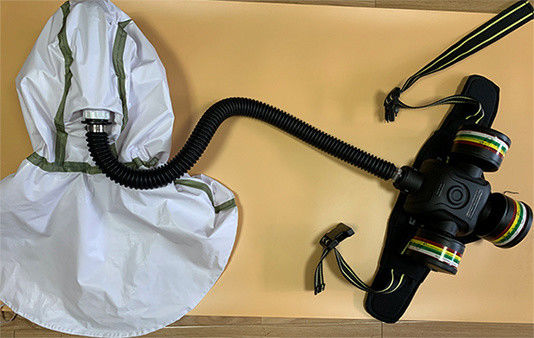 شراء تخصيص قناع فلتر الهواء من نوع Nomex Powered Air Filter Mask Papr مع مروحة فلتر بطارية online manufacture